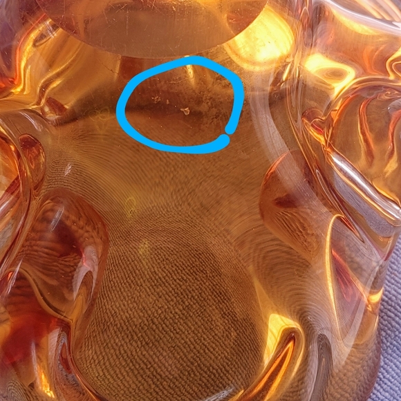 Vintage MCM Hand Blown Signed Chalet Glass - Picture 5 of 5